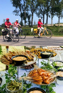    LA ZOUTE BALADE &agrave; VELO MUSICALE ET GOURMANDE